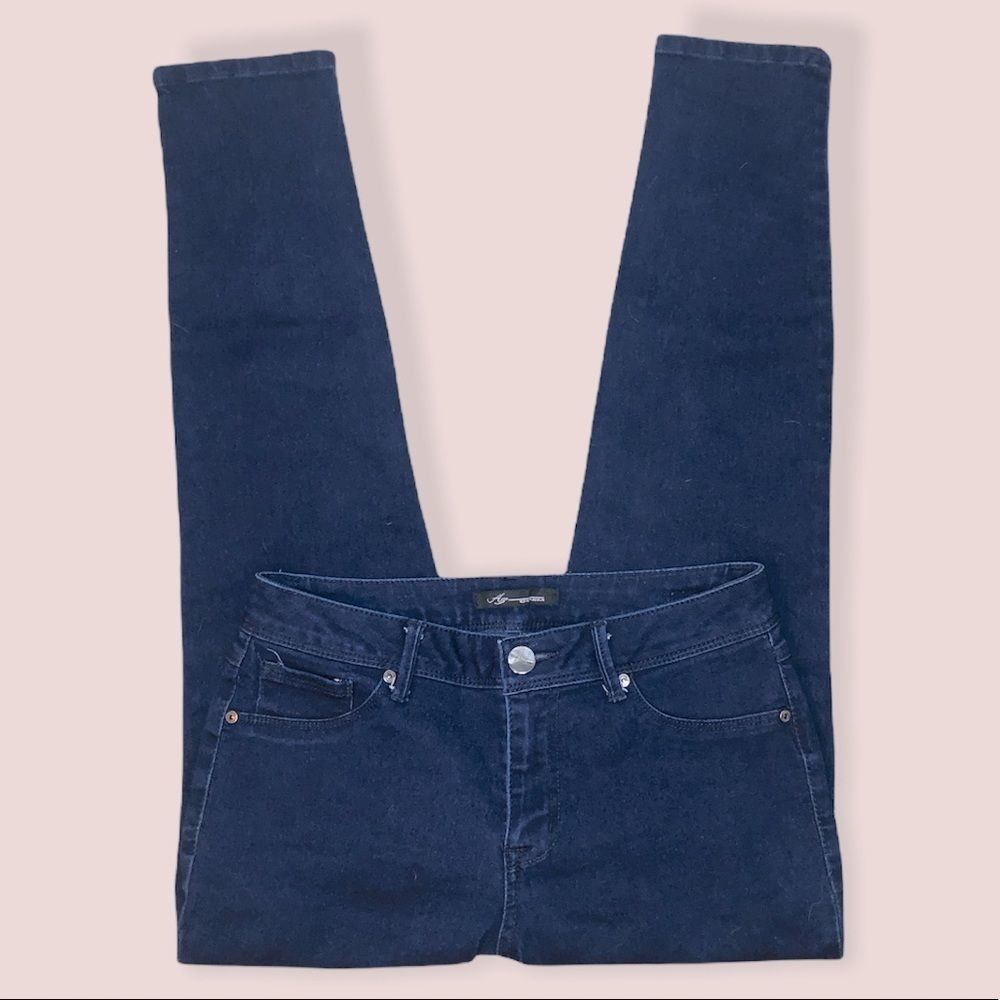 Ag Denim dark blue skinny jeans